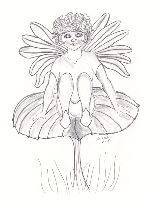 Wild Flower Fairy by Sally Gilroy